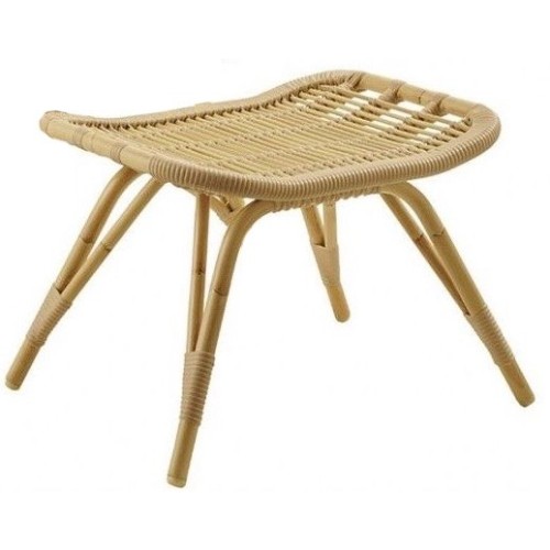 Monet footstool – natural aluminium – outdoor version – Sika Design