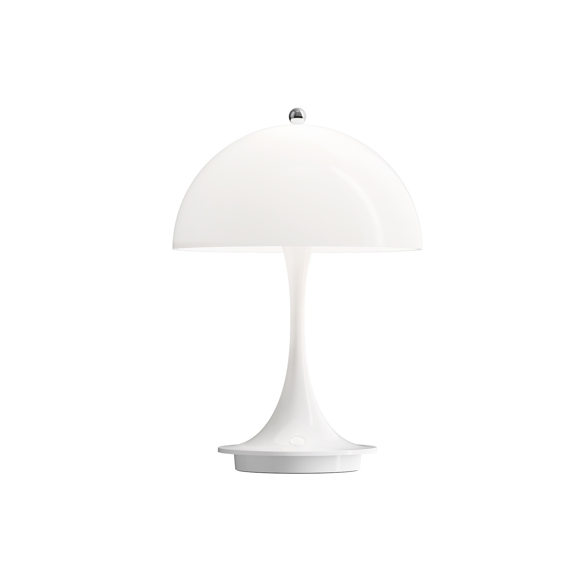 Louis Poulsen – Lampe Panthella Portable 160, opale acrylique blanc