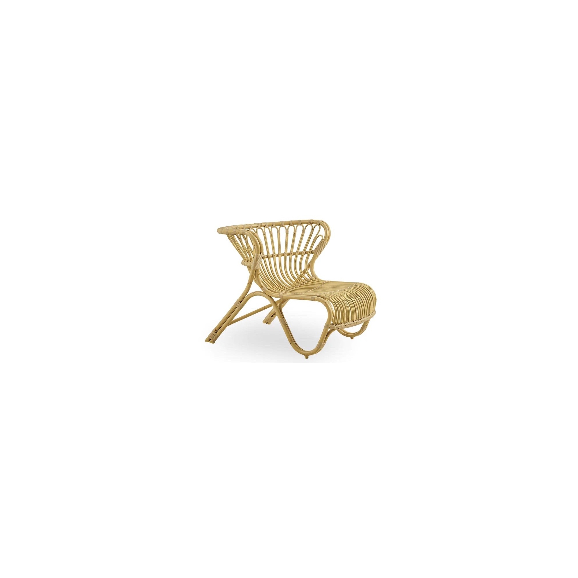 Fox easy chair – natural aluminium – outdoor version – Sika Design