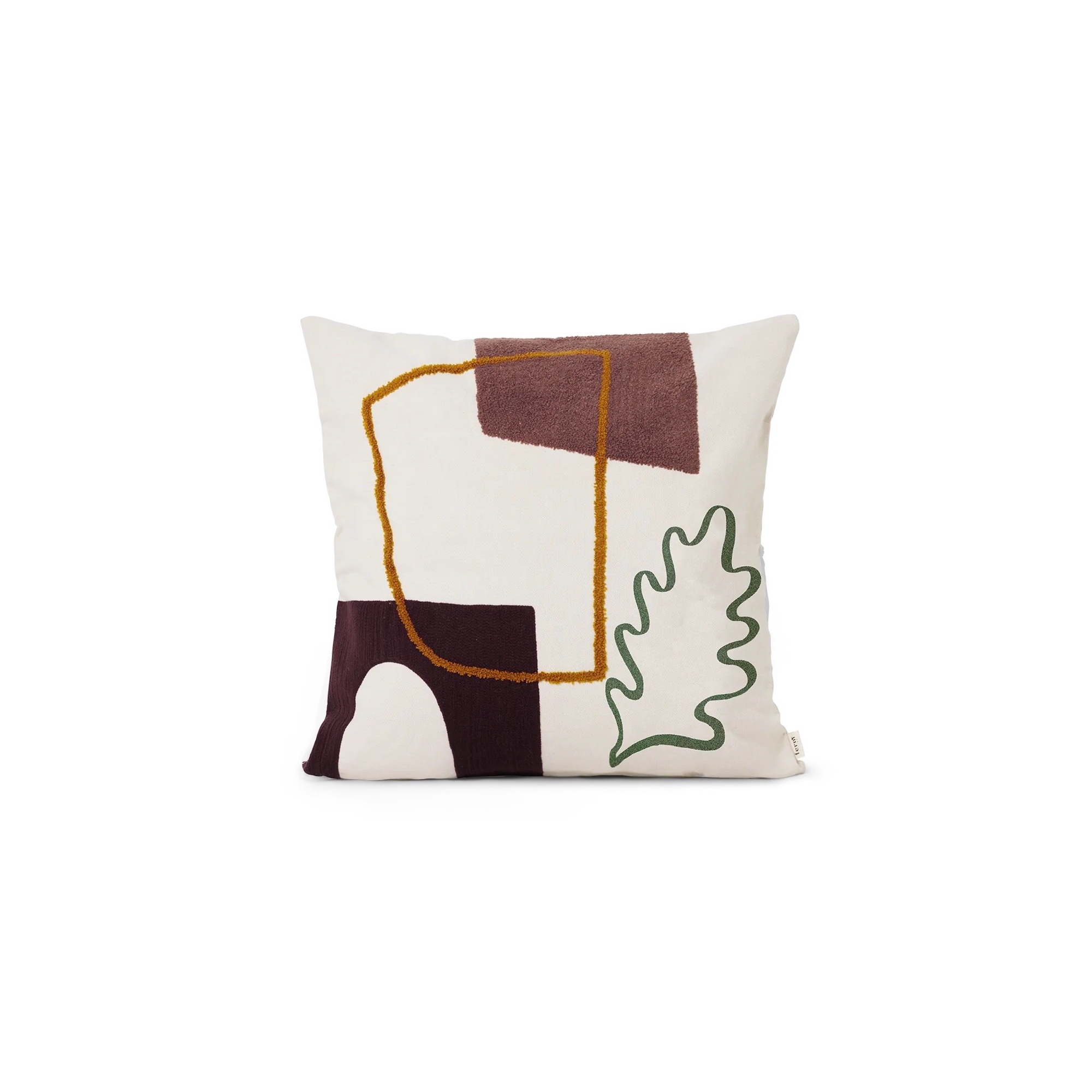 50X50cm – Mirage cushion – Leaf - Ferm Living