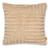 50x50cm – Housse de coussin Crease – Light sand - Ferm Living