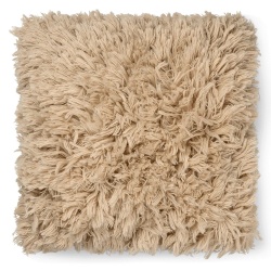 50x50cm – Housse de coussin Meadow high pile – sable - Ferm Living