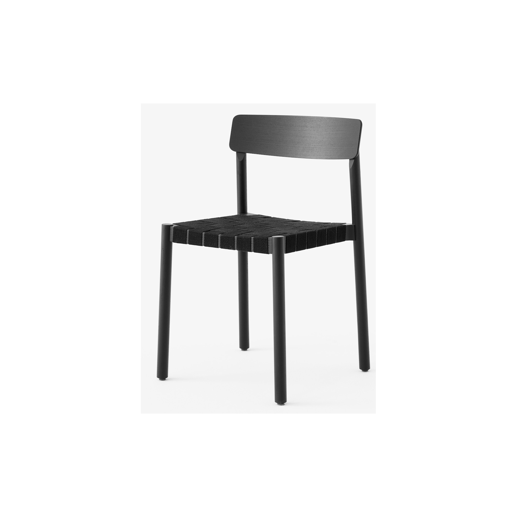 Betty Chair TK1 – Black / Black linen - &Tradition