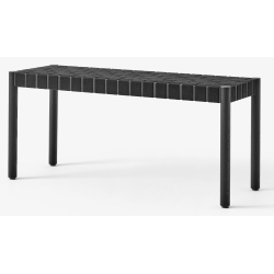 Banc Betty TK4 (105 cm) – Noir / Lin noir - &Tradition