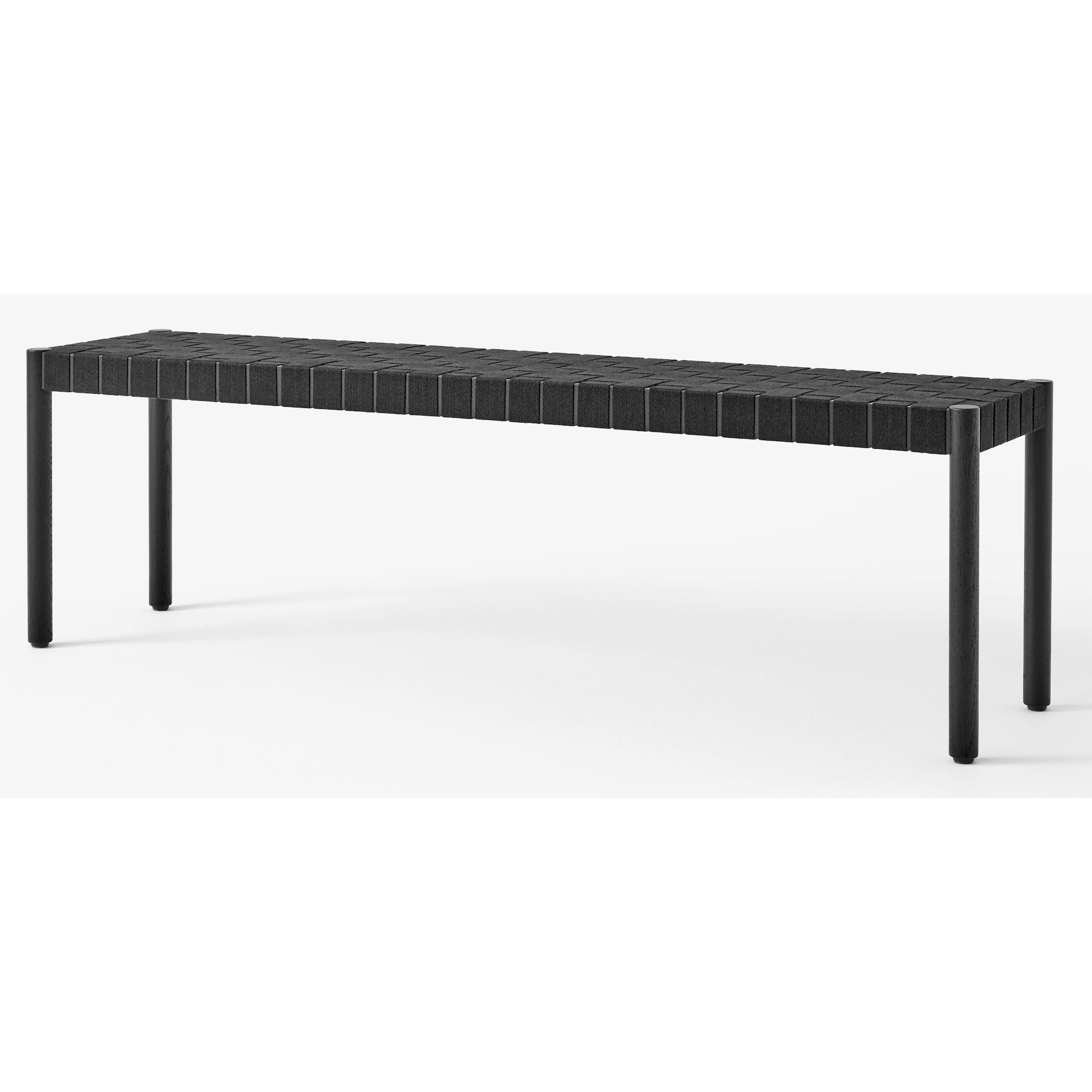 Banc Betty TK5 (157 cm) – Noir / Lin noir - &Tradition