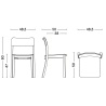 Pastis Chair (without armrest) - HAY