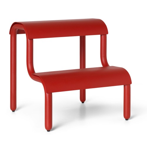 Step stool – UP– Poppy red - Ferm Living