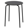 Herman stool – black – black legs - Ferm Living