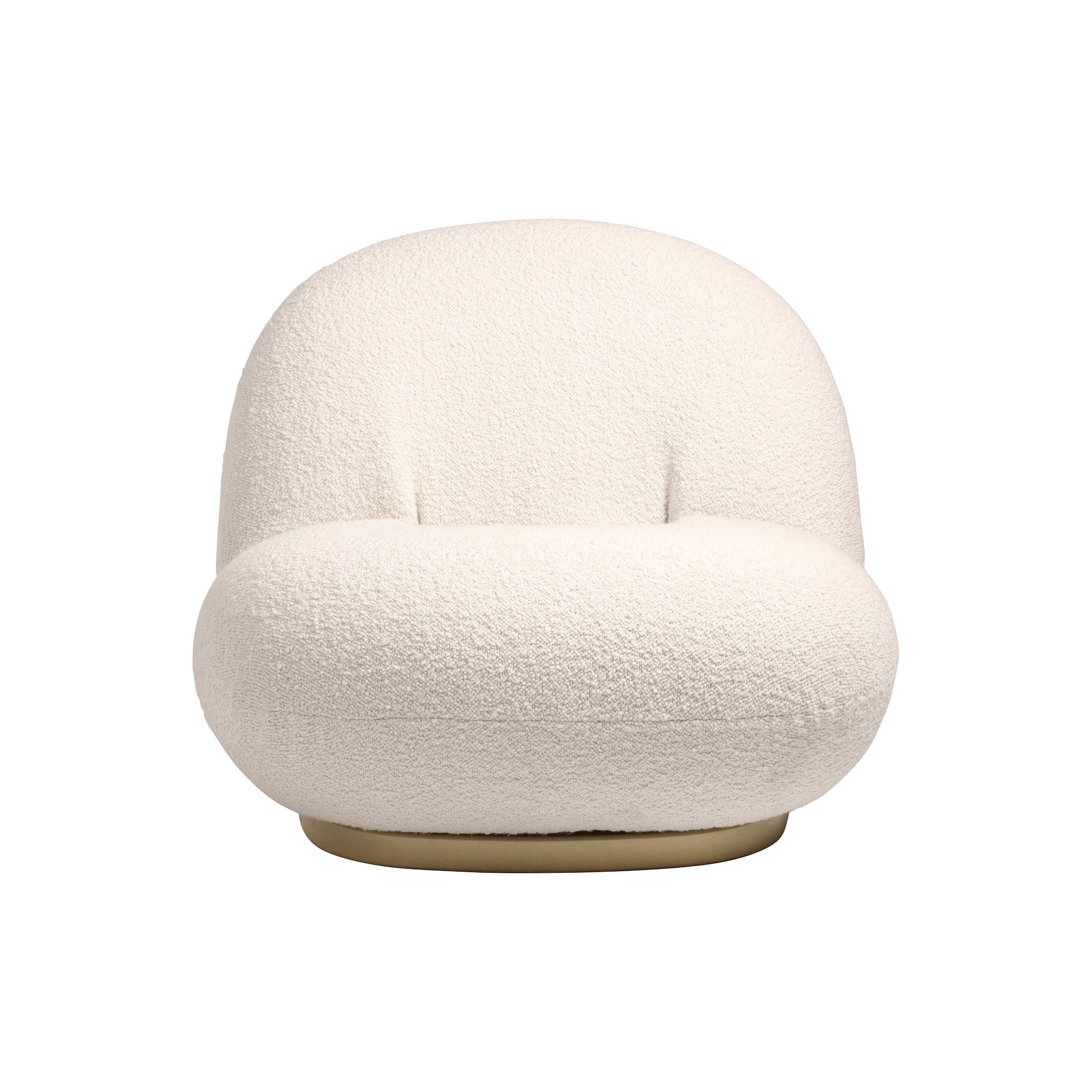 Karakorum 001, base fixe gold – Fauteuil Pacha - Gubi