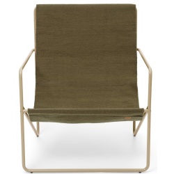 Desert Adult chair – olive – Cashmere - Ferm Living