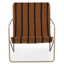 ÉPUISÉ Fauteuil adulte Desert – stripes – Cashmere - Ferm Living