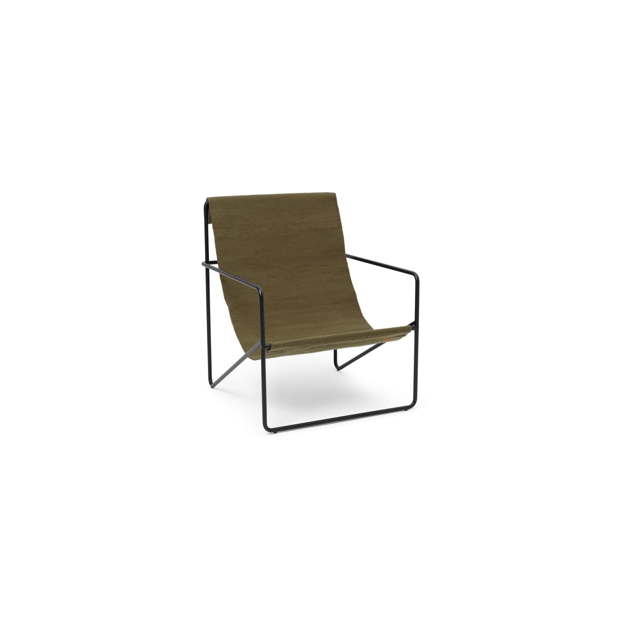 Desert Adult chair – olive – Black - Ferm Living