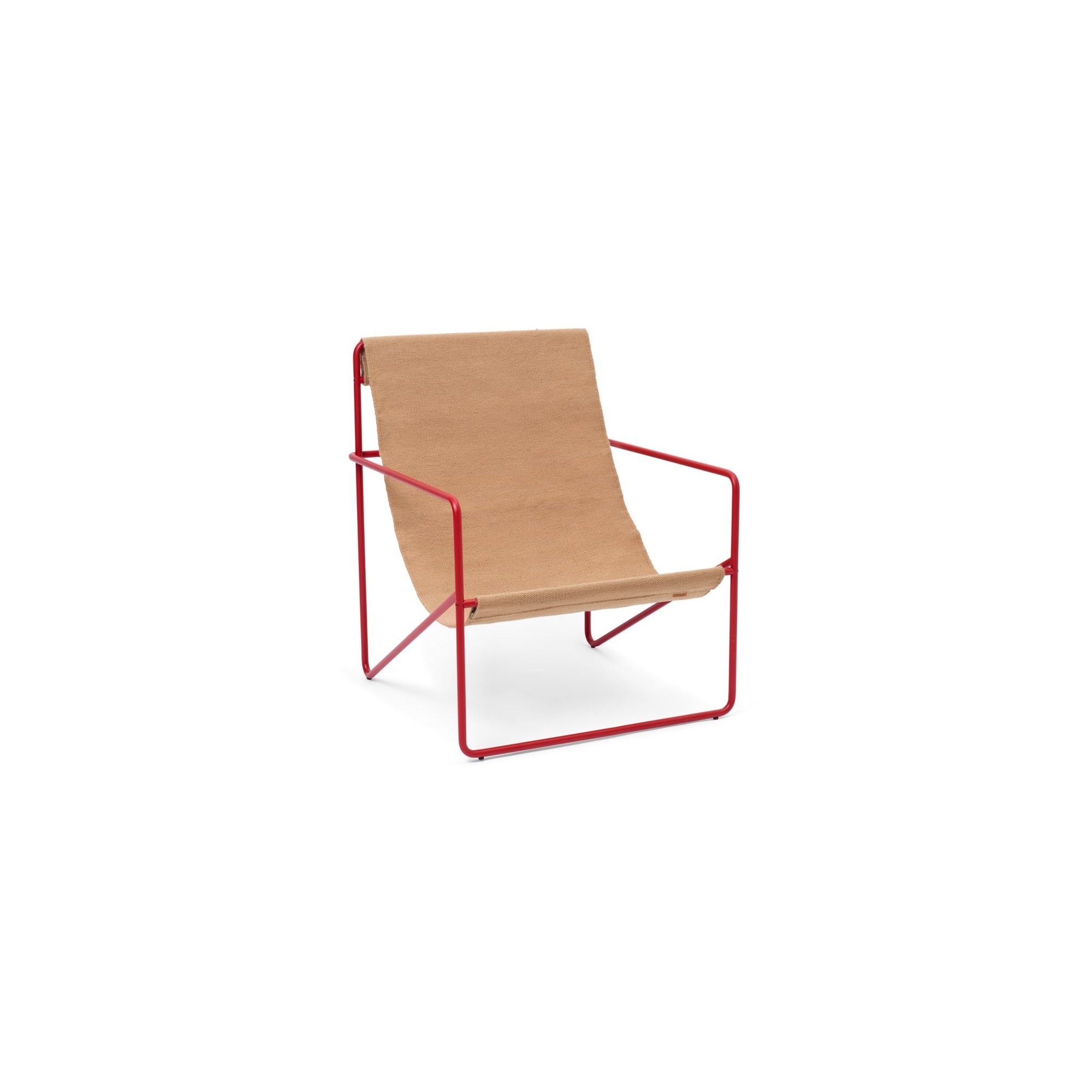 Fauteuil adulte Desert – sable – coquelicot - Ferm Living