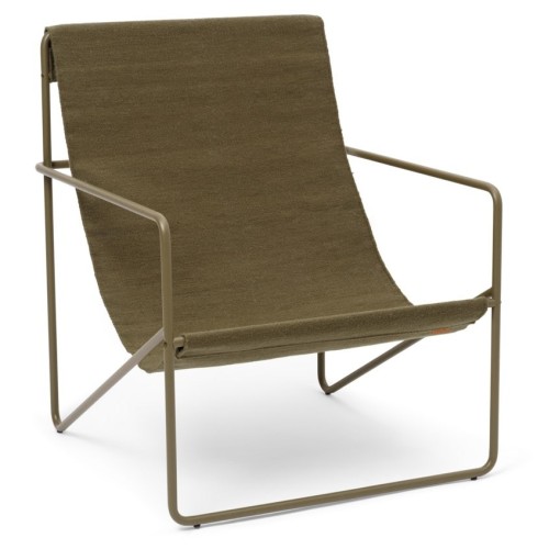 Fauteuil adulte Desert – olive – olive - Ferm Living