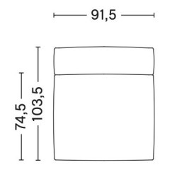 Wide armchair – Mags Soft (1963 + foam option) - HAY