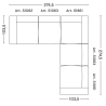 Angle – combinaison 1 (coin droit) – Mags Soft - HAY