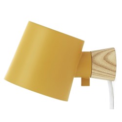 Hardwired Rise wall lamp – Yellow - Normann Copenhagen