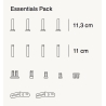 "Essentials" pack - Compile shelving system - Muuto