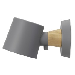 Hardwired Rise wall lamp  – Grey - Normann Copenhagen