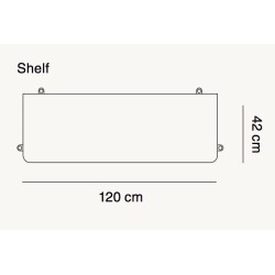 shelf - Compile shelving system - Muuto