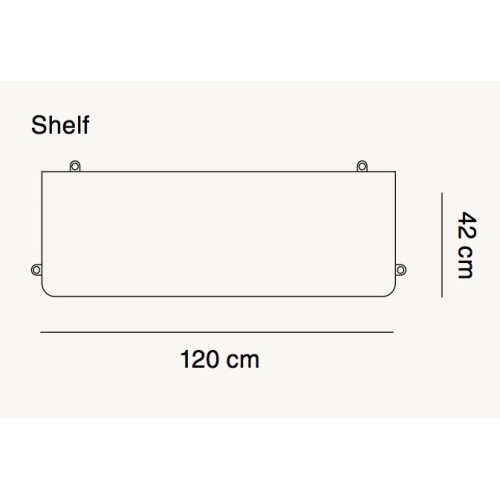 shelf - Compile shelving system - Muuto