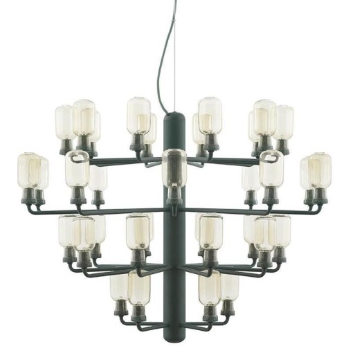 doré / vert - grand chandelier Amp - Normann Copenhagen