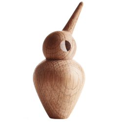 Bird – natural oak – H10,40 x 4,40cm – small - Architectmade