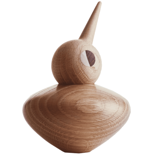 Bird – natural oak – H15,5 x 9,80 cm – chubby - Architectmade