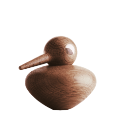 Bird – smoked oak – H15,5 x 9,80 cm – chubby - Architectmade