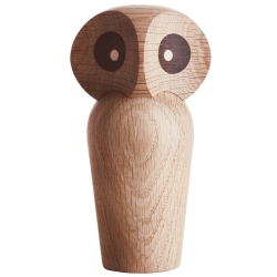 Owl – chêne naturel – H8,5 x 4,40 cm – mini - Kay Bojesen