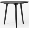 Ø90cm - black lacquered oak - In Between SK3 table - &Tradition