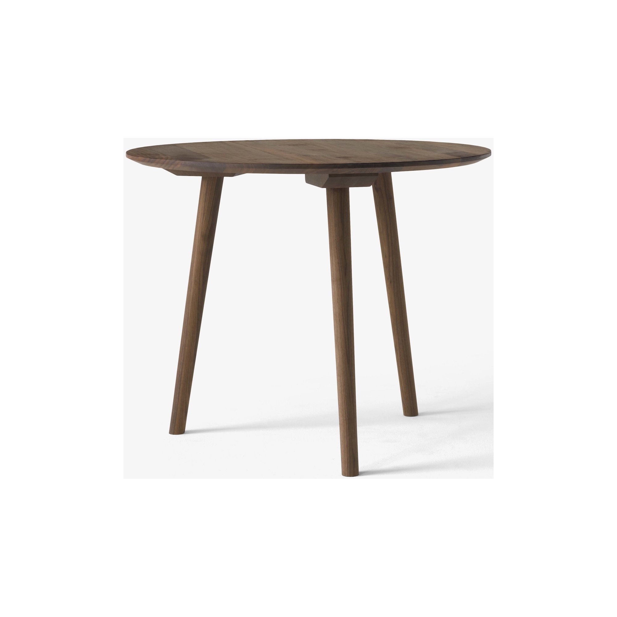 Ø90cm - oiled walnut - In Between SK3 table - &Tradition