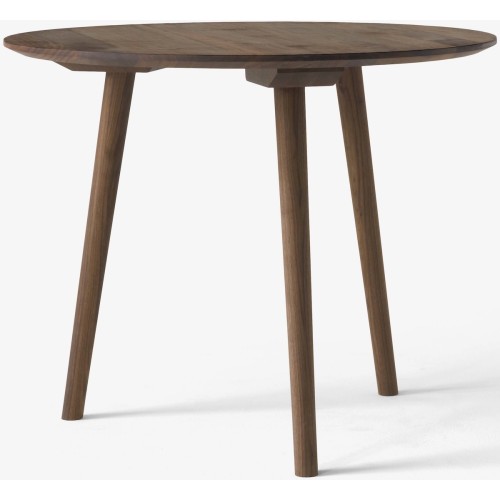 Ø90cm - oiled walnut - In Between SK3 table - &Tradition