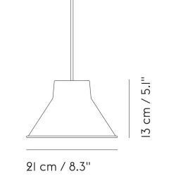 Muuto – Suspension Top pendant Ø21cm, sable