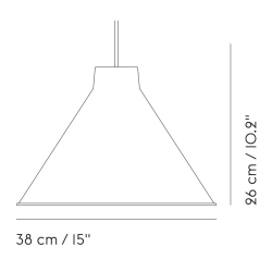 Muuto – Suspension Top pendant Ø38cm, sable