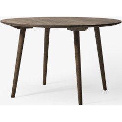 Ø120cm - chêne huilé fumé - table In Between SK4 - &Tradition