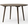 Ø120cm - chêne huilé fumé - table In Between SK4 - &Tradition