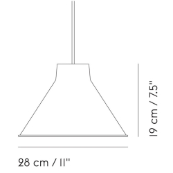 Muuto – Suspension Top pendant Ø28cm, sable