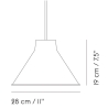 Muuto – Suspension Top pendant Ø28cm, sable