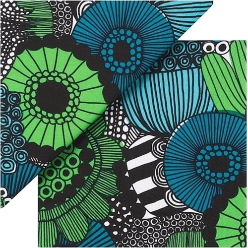 Siirtolapuutarha green 553900 - Paper napkins