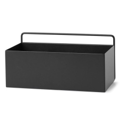 wall box – rectangle – black - Ferm Living