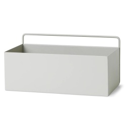 Ferm Living – Wall box rectangle, light grey