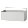 wall box – rectangle – light grey - Ferm Living