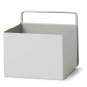 wall box – square – light grey - Ferm Living