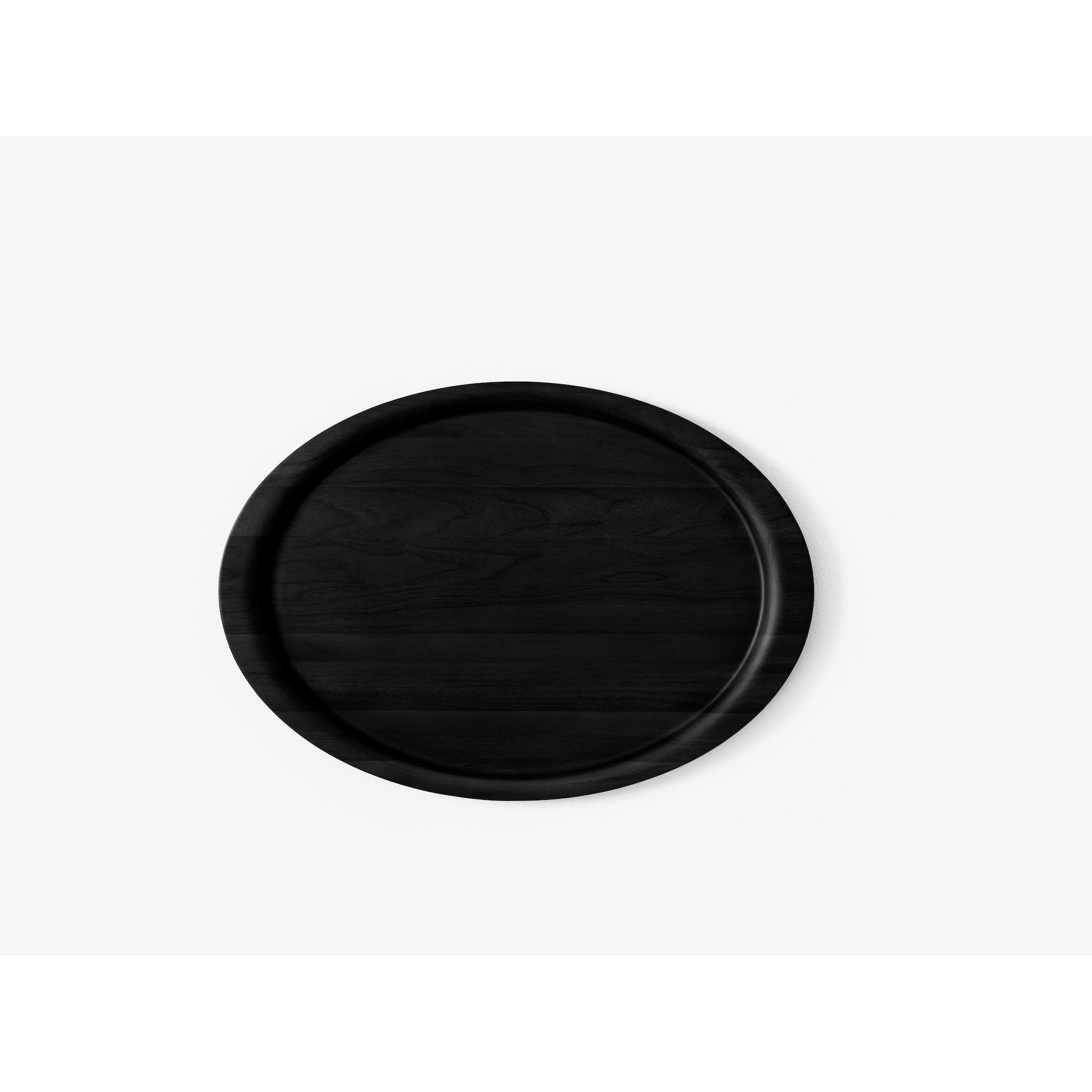 54x38cm, black lacquered oak – Tray SC65 - &Tradition