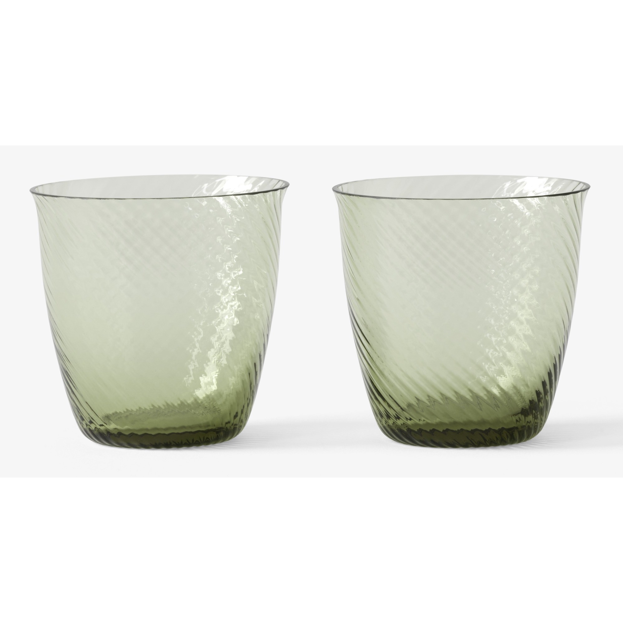 2 Glasses Collect 180ml Moss – SC78 - &Tradition