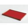 23 x 45 cm – Turning tray – Red and black - S - Architectmade