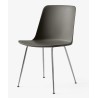 stone grey / chrome – Rely chair HW6 - &Tradition