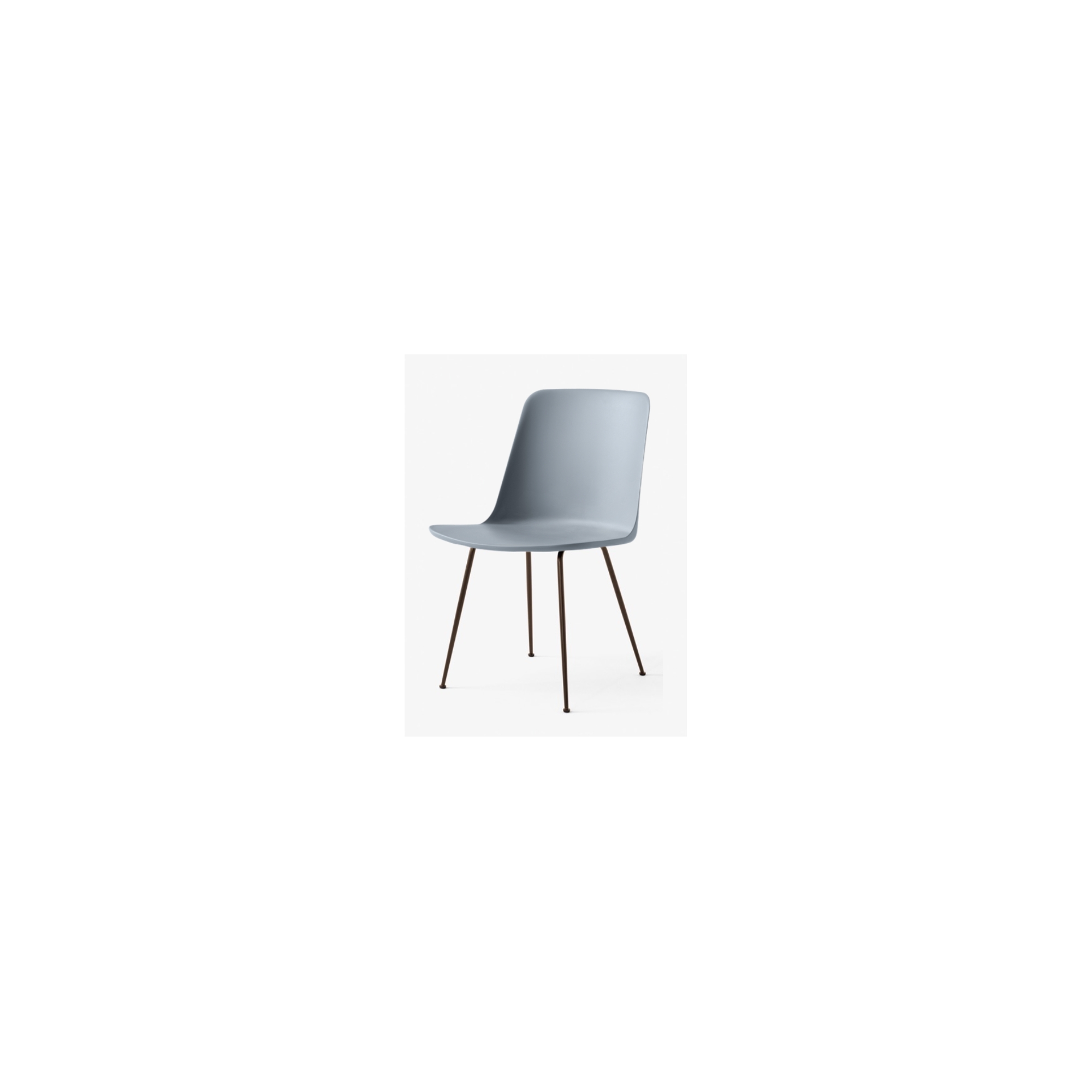 light blue / bronzed – Rely chair HW6 - &Tradition