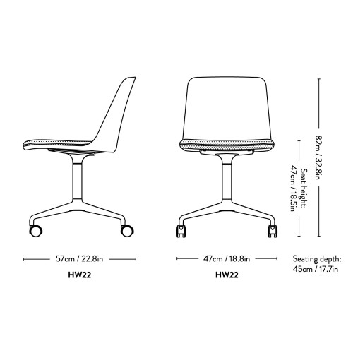 Rely Chair HW22 - &Tradition